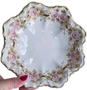 Handpainted Morimora Nippon Moriage Bowl - Picture 1 of 8