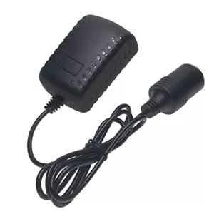 Adaptateur secteur convertisseur de tension, prise 220V vers allume-cigare 12V - Zdjęcie 1 z 6