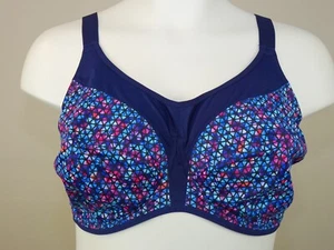 Elomi 8042 Energise High Impact Unlined Underwire Sport Bra US Size 34 M - Picture 1 of 10