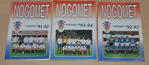 HNS Kroatischer Fußballverband Jahrbücher 1991/92 1992/93 1993/94 Hajduk Dinamo - Bild 1 von 5