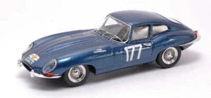 Jaguar E Coupe' #177 Dnf Tour De France 1963 Cardi / Klukaszenwski 1:43 Model - Foto 1 di 1