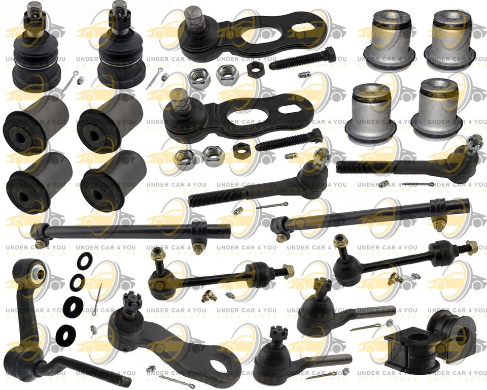 Комплект рулевого управления Ford Crown Victoria LX LWB шаровые шарниры анкерные стержни концы натяжной механизм питмена - Изображение 1 из 4