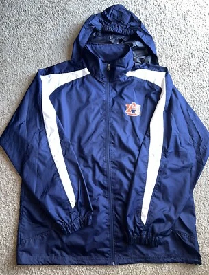 Vintage Auburn Tigers Genuine Stuff Pullover Size XL Jacket Windbreaker NCAA - Image 1 of 4