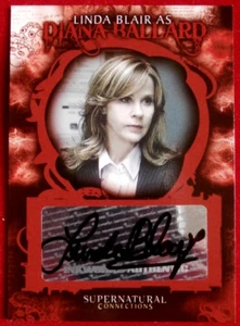 SUPERNATURAL - LINDA BLAIR - Personally Signed Autograph Card / THE EXORCIST - Picture 1 of 2