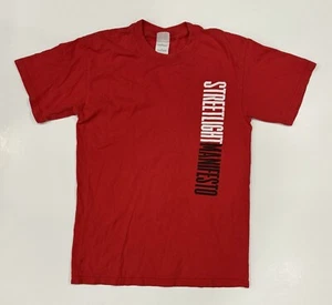 Streetlight Manifesto Band Tee Shirt Red SKA Hands VTG RARE Signed Delano Bonner - Picture 1 of 8