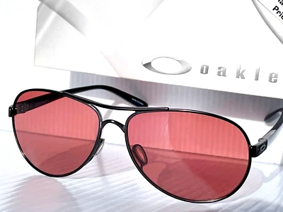 NEW Oakley FEEDBACK Gunmetal Satinato PRIZM Dark Golf Peach Sunglass 4079-49 - Image 1 of 4