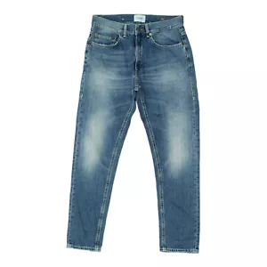 Pantalones de mezclilla Dondup para hombre azules calce regular | Pantalones de mezclilla de diseñador vintage de colección - Imagen 1 de 3