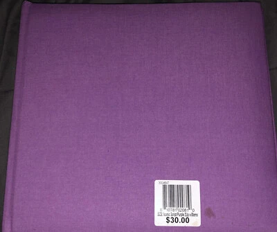 MKT Home 2 up Purple 3.5" x 5" or 4" x 6" Photo Album with memo strip Holds 120 - image 1 of 3