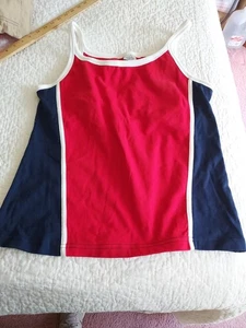 New Vintage Just My Size 16W Plus Tank Top With Bra Included New Without Tags - Picture 1 of 8