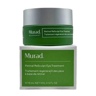 New Murad Anti-Aging Cream Retinal ReSculpt Eye Treatment .5 oz/15 ml New In Box - Image 1 of 4