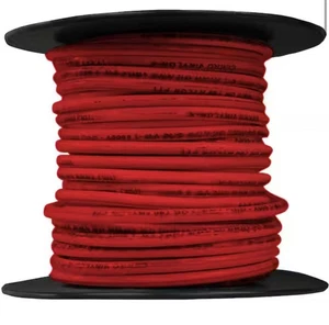 50 ft. 14 Gauge Red Solid Copper THHN Wire - Picture 1 of 6