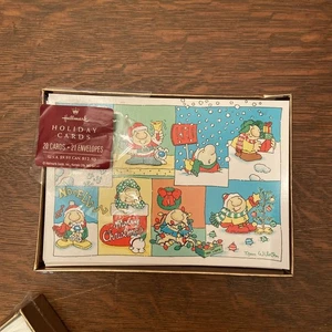 Vintage Hallmark 1997 Ziggy & Friends 20 biglietti vacanze nuovi con scatola made in USA - Foto 1 di 2
