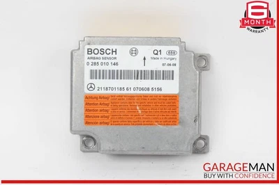 03-11 Mercedes W211 E350 CLS550 Airbag Sensor SRS Módulo de control OEM Foto 1 de 4