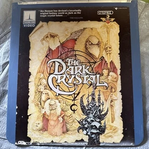 THE DARK CRYSTAL RCA CED VideoDiscs Jim Henson Thorn EMI Vintage VTG Video Disc - Picture 1 of 2