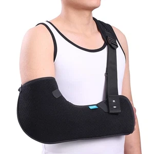 Arm Sling Shoulder Injury Immobilizer Rotator Cuff Support Brace for Sleeping... - Picture 1 of 7