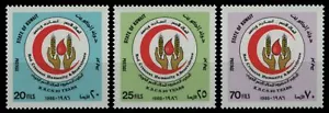 Kuwait 1986 - Mi-N.o 1099-1101 ** - Estampillada sin montar o nunca montada - Media luna roja - Imagen 1 de 1