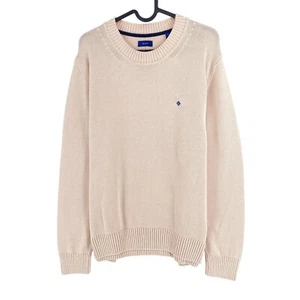 GANT Light Pink Icon G Crew Neck Sweater Pullover Size XL - Picture 1 of 9