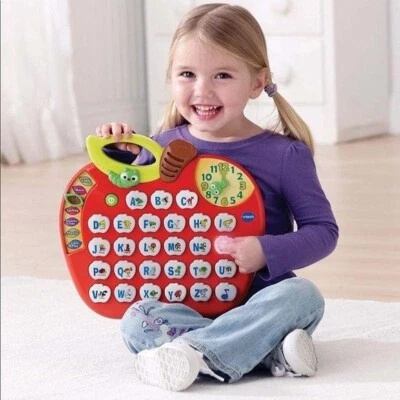 Nwt v tech alphabet apple letters learning game preschool words home school - Image 1 of 4
