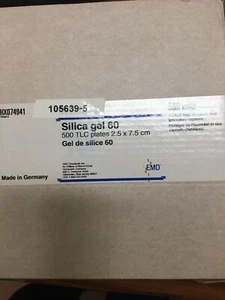 EMD 500 TLC Silica Gel 60 TLC Platten 25 x 75 Merck 1.105639 - NEU - Bild 1 von 2