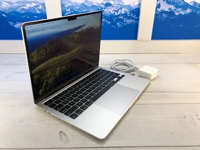 Apple MacBook Air 2022 13" Laptop M2 256GB SSD 8GB RAM Silver Excellent - Image 1 of 4