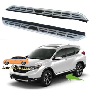 Fixed Running Boards Side Steps Pedal Nerf Bar Fits for Honda CRV CR-V 2017-2022 - Picture 1 of 4