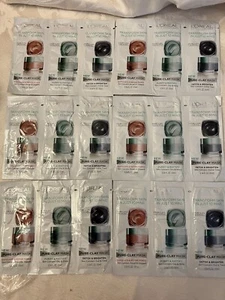 Loreal Pure-Clay Mask lot of 6-3 packs 0.34 Fl Oz ea - Picture 1 of 1