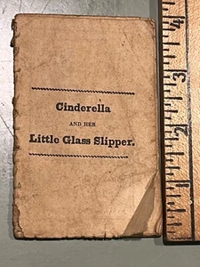 1842 Cinderella Fairy Tale Children’s Book Cooperstown NY illustrated - Picture 1 of 3