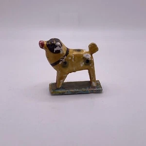Vintage Miniature Indian Nirmal Painted Wooden Dog - Picture 1 of 6