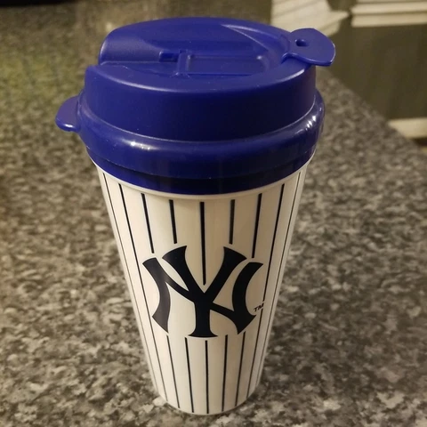 New York Yankees Whirley 2013 Travel Cup Coffee Mug Warren PA Cover