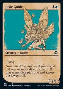MTG PIXIE GUIDE FOIL EXC - PIXIE GUIDA - AFR X EN - MAGIC - Picture 1 of 1