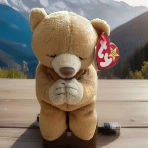 Ty Hope Gorro Bebé Oso Orador Etiqueta Retirado Raro Peluche Juguete Coleccionable - Imagen 1 de 12