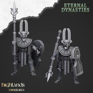 Highland Miniatures Sunken Pharaoh's Funeral Ship Guard x2 - Picture 1 of 1