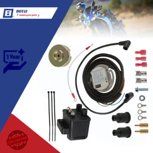 Single Fire Programmable Ignition Coil Kit For Evo Big Twin XL 1970-2003 53-660 - Picture 1 of 15