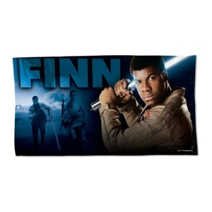 FINN NEW TRILOGY STAR WARS LOGO FULL COLOR  22"X42" SPECTRA TOWEL WINCRAFT - Picture 1 of 1