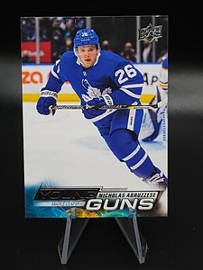 2022-23 UPPER DECK SERIES 1 HOCKEY YOUNG GUNS NICHOLAS ABRUZZESE ROOKIE #234