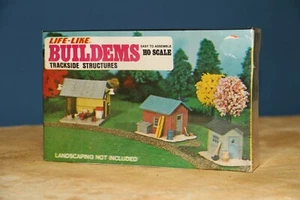 Life Like Buildems HO Strutture Laterali Binario Non Assemblate NOS - Foto 1 di 1