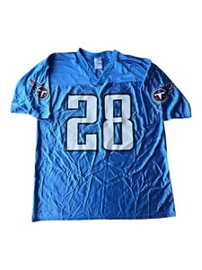 NFL Team Apparel Tennessee Titans Chris Johnson #28 Jersey Size LARGE - Picture 1 of 5