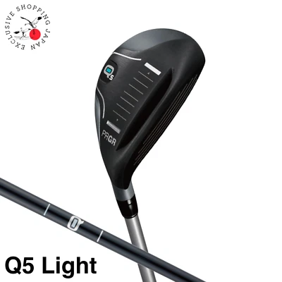 PRGR Carrys Q Utility Hybrid Q5 24° L Light Flex Graphite Shaft Headcover JP RH - Image 1 of 4
