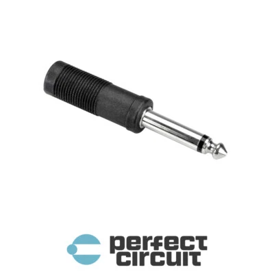 Hosa GPP-290 1/4" TRS to 1/4" TS Adapter ADAPTER - NEW - PERFECT CIRCUIT