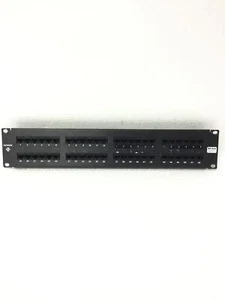 THE SIEMON COMPANY HD5 Series HD5-48B- 5E Patch Panel, WORKING, FREE SHIP, QTY - Picture 1 of 13