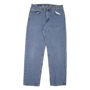 WRANGLER Hombre Corte Normal Azul Vaquero W33 L31 Cierre de Cremallera Informal - Imagen 1 de 6