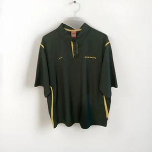 Oregon Nike Team Fit Dry Mens XL Pullover Short Sleeve Windbreaker Shirt - Picture 1 of 8