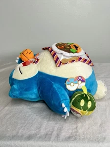 Pokemon Center Pokémon Kürbis Bankett Snorlax Plüsch Puppe 2021 Halloween - Bild 1 von 4