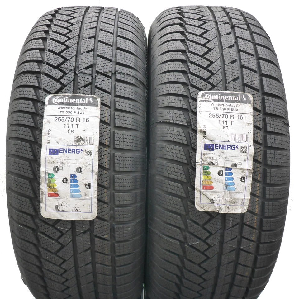 255 70 16 2x Continental 255/70 R16 111T TS850P Neumáticos 2022 como Nuevo Voll - Imagen 1 de 4