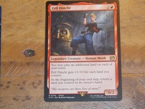 MTG Zell Dincht x1 Raro Final Fantasy Casi Nuevo Bajo S&H Leer Descripción - Imagen 1 de 1