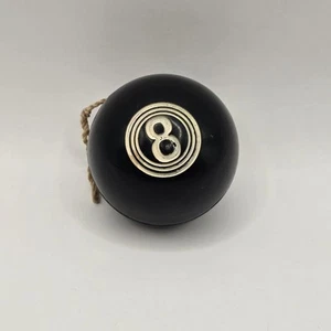 Vntg Yoyo Festival Professional Model YO-YO Black 8 Ball Pool Billiards 70s - Picture 1 of 5