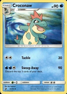 Croconaw 23/70 | SM - Dragon Majesty | Pokemon TCG | English | Uncommon - Picture 1 of 3