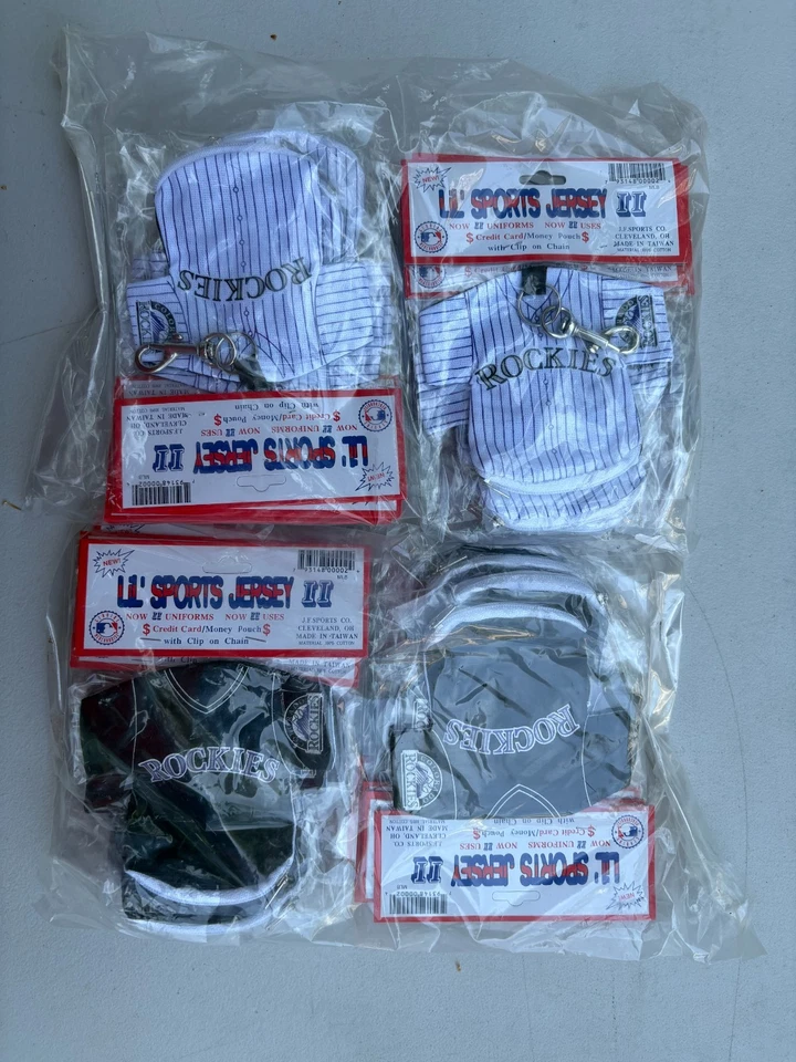 J.F. Sports - 24 Colorado Rockies Jersey Key Chains MLB Licensed Product. - Image 1 of 4