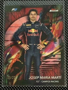 2024 Topps Finest Formula 1 F1 Josep Maria Marti Red Black Common 05/20 #42 - Picture 1 of 2