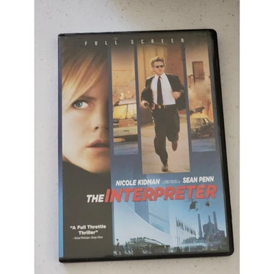 Universal Studios The Interpreter DVD Political Thriller Kidman Penn Full Screen - Image 1 of 2